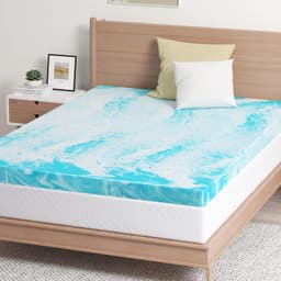 EGO Topper 3 Inch Queen Memory Foam Mattress Topper