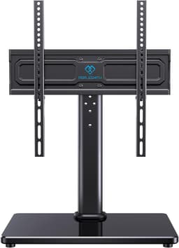 PERLESMITH Universal Swivel TV Stand for 24-60 inch TVs up to 99 lbs