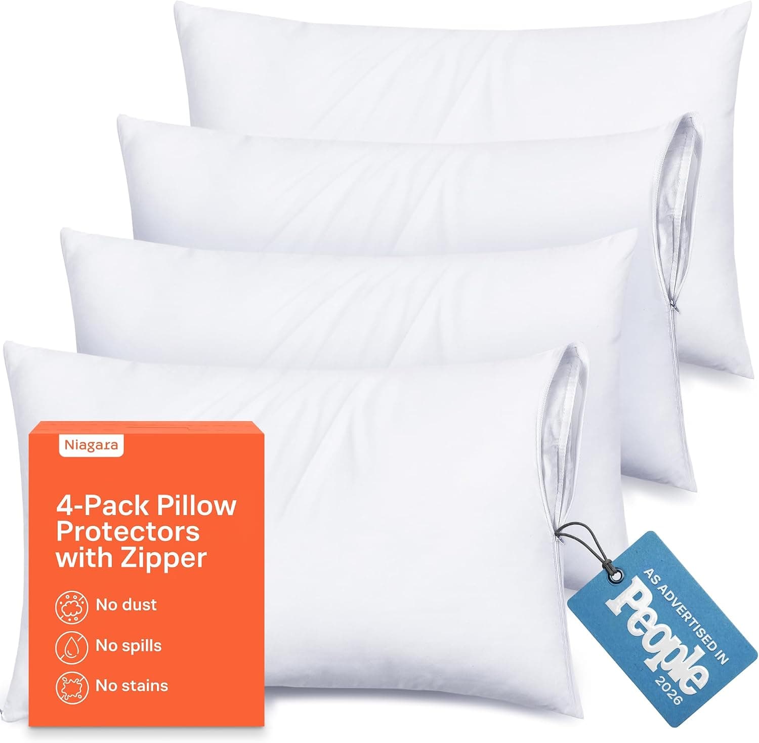 Niagara Ultra Soft Pillow Protectors: Solve All Pillow Allergies