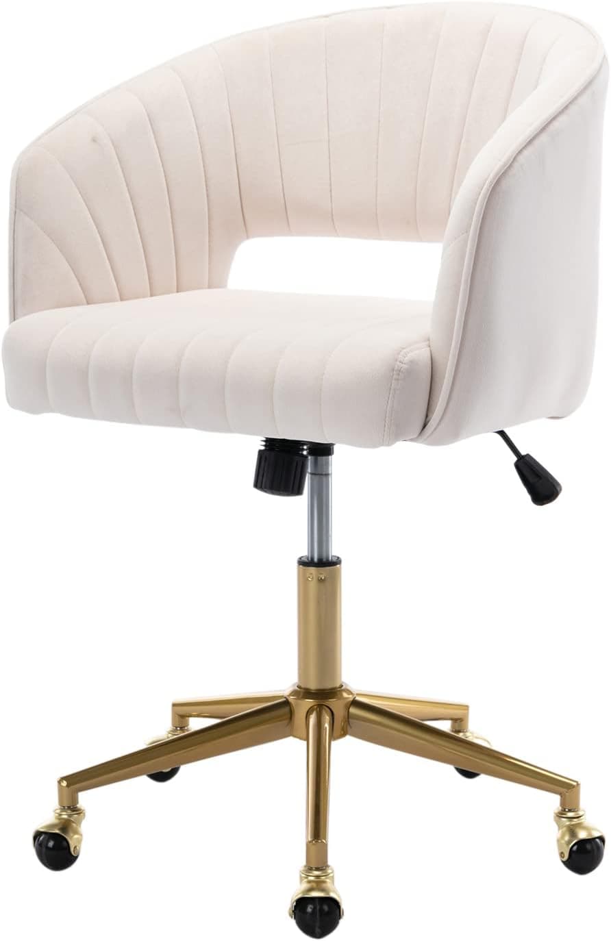 Nrizc Velvet Office Desk Chair