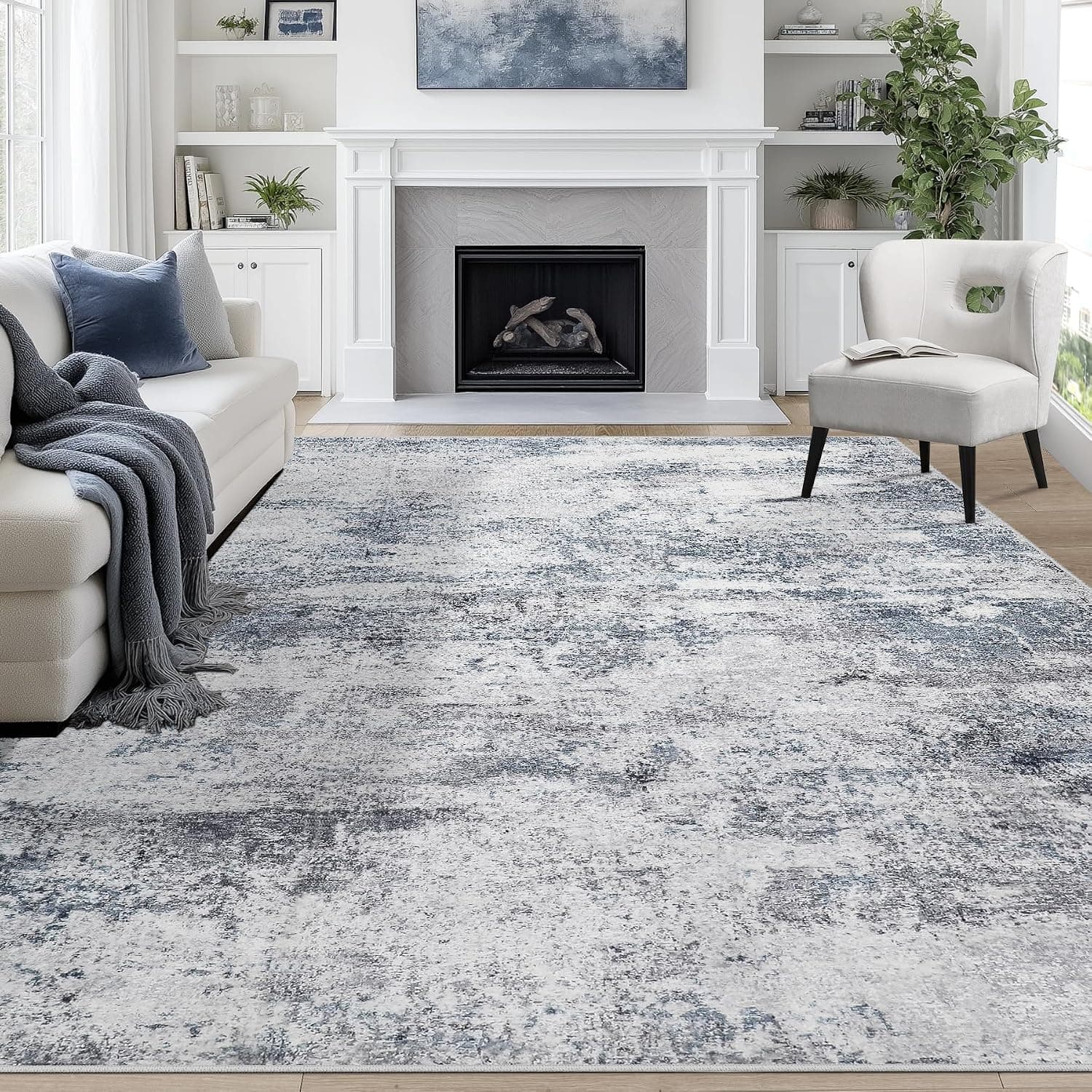 Aelenmu 8x10 Area Rug: Plush Comfort for $65 Living Spaces
