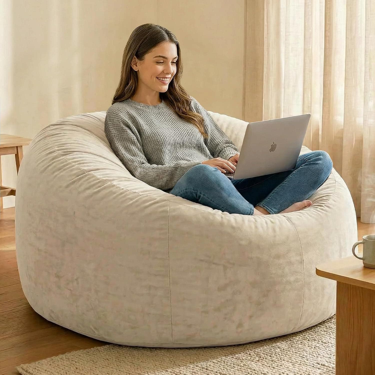 Codi 4 FT Bean Bag Chairs for Adults