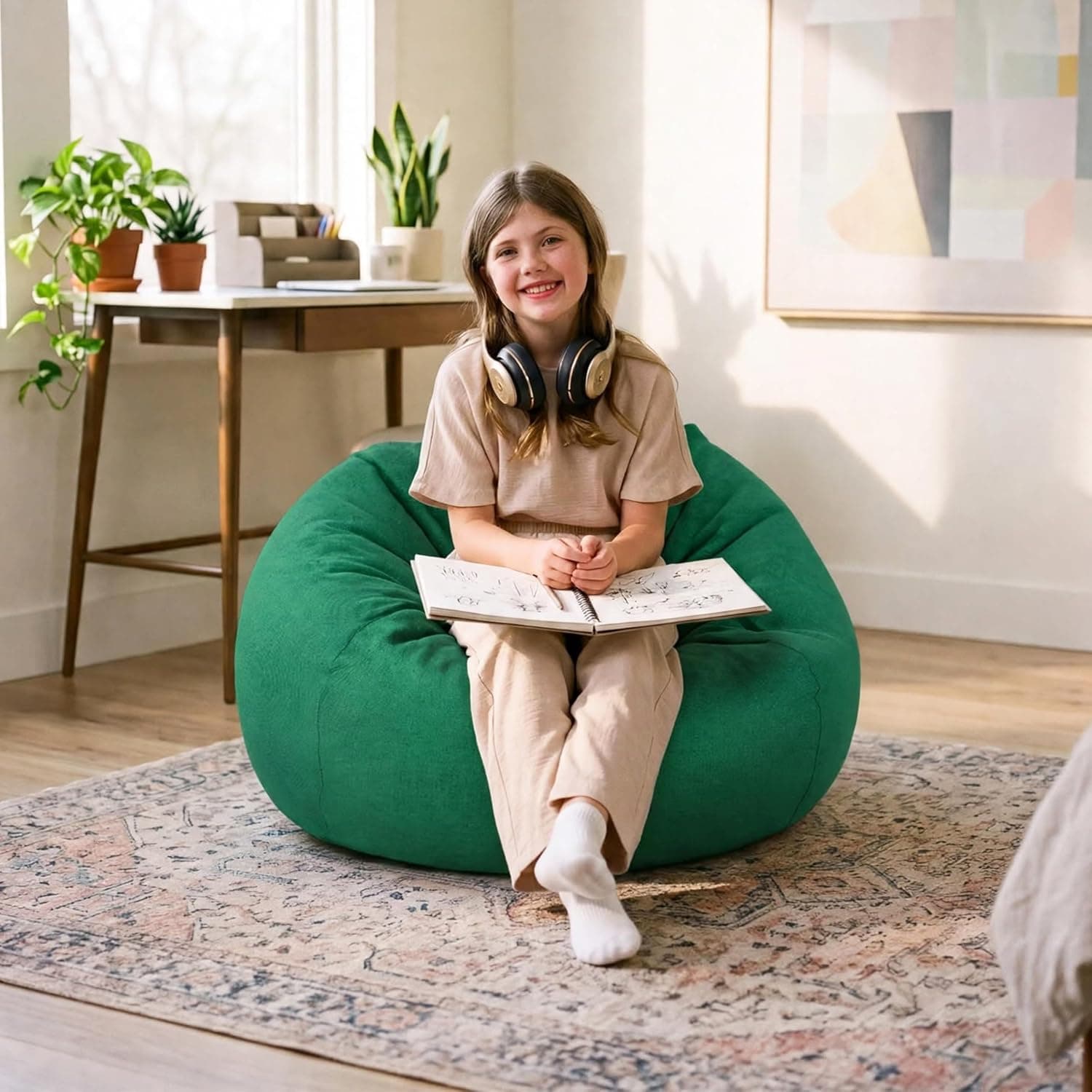 Big Joe Classic Bean Bag Chair for Kids – Best Cozy Reading Spot